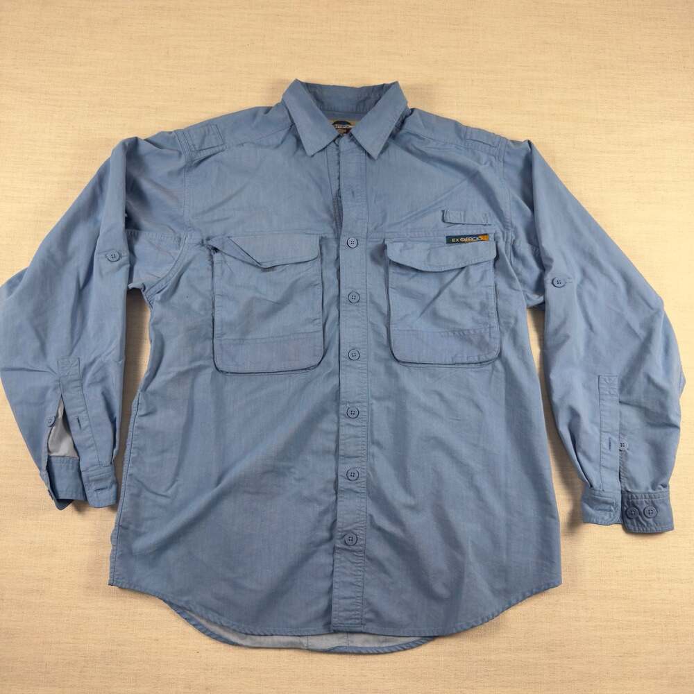 ExOfficio Adventure Travel Vented Long Sleeve Fishing Shirt